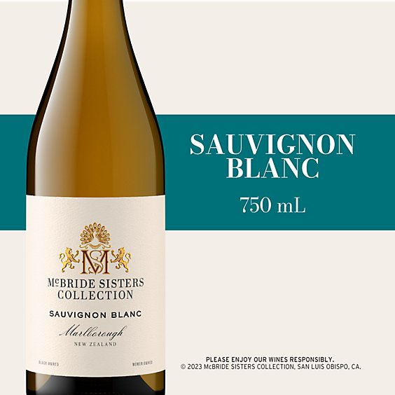 McBride Sisters Collection Marlborough Sauvignon Blanc Wine - 750 Ml
