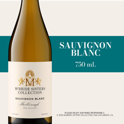 Mcbride Sisters Collection Sauvignon Blanc New Zealand White Wine - 750 Ml - Image 1