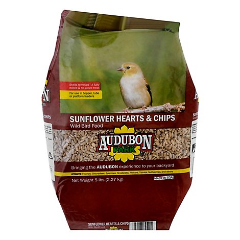 Audubon Park Sunflower Hearts & Chips - 5 LB