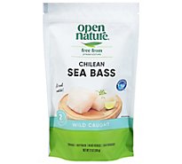 Open Nature Sea Bass Fillet - 12 OZ