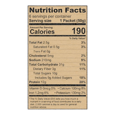 Kodiak Blueberries & Cream Instant Oatmeal Packets Box - 10.58 Oz - Image 3