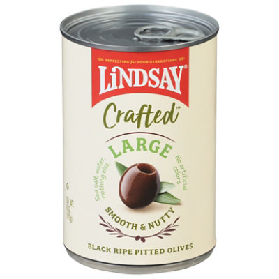 Lindsay Crafted Large Pitted Black Olive - 6 OZ