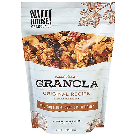 Nuthouse Granola Original Recipe - 12 OZ