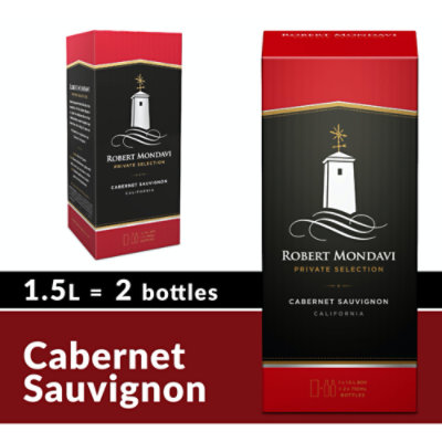 Robert Mondavi Private Selection Cabernet Sauvignon Red Wine Box - 1.5 Liter - Image 1