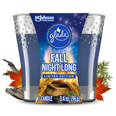 Glade Fall Night Long Small Candle - 3.4 Oz - Image 2