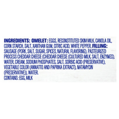 Eggland's Best Sausage & Cheese Omelets - 7.8 Oz - Image 5