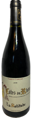 Solitude Cotes Du Rhone Red Wine - 750 Ml - Image 1