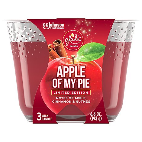 Glade Candle- Apple Of My Pie - 6.8 OZ