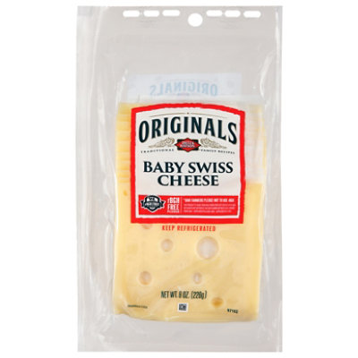 Dietz & Watson Originals Baby Swiss - 0.5 LB - Image 2