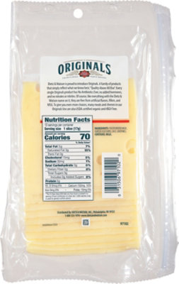 Dietz & Watson Originals Baby Swiss - 0.5 LB - Image 5