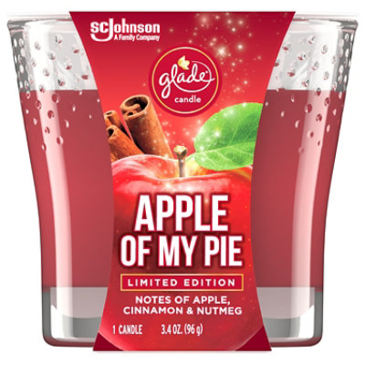Glade Apple Of My Pie Small Candle - 3.4 Oz - Image 1