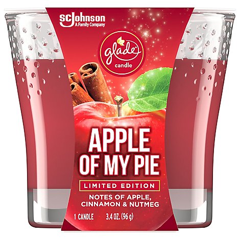 Glade Candle Apple Of My Pie - 3.4 OZ