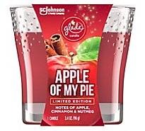Glade Apple Of My Pie Small Candle - 3.4 Oz