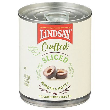 Lindsay Crafted Sliced Black Ripe Olives - 3.8 Oz - Image 3
