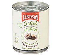 Lindsay Crafted Sliced Black Ripe Olives - 3.8 Oz