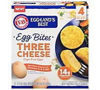Egglands Best 4ct. Cage Free 3 Cheese Egg Bites - 4 CT