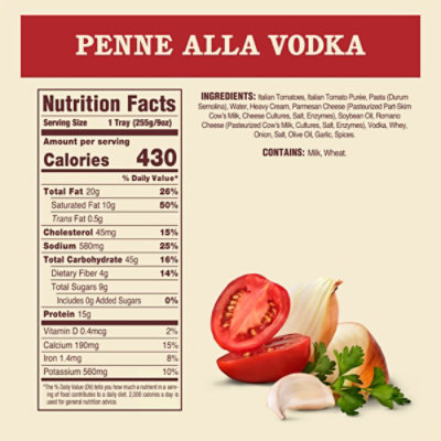 Rao's Made For Home Penne alla Vodka Frozen Meal - 9 Oz - Image 4