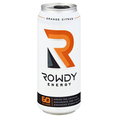 Rowdy Energy Drink Orange Citrus - 16 FZ - Image 3