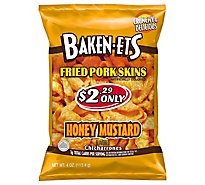 Baken-Ets Fried Pork Skins Honey Mustard - 4 OZ