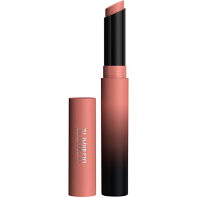 Maybelline Color Sensational Ultimatte Slim Lipstick Non-Drying Matte Makeup More Buff - 0.06 Oz - Image 1