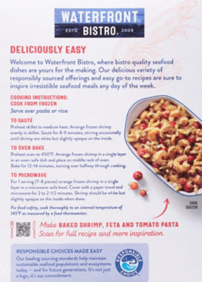 Waterfront Bistro Shrimp Scampi     L - 12 OZ - Image 5