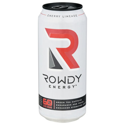 Rowdy Energy Drink Cherry Lime - 16 FZ - Image 3