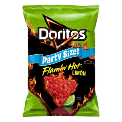 DORITOS Tortilla Chips Flamin Hot Limon - 14.5 OZ