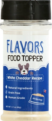 FLAVORS Food Topper For Dogs White Cheddar Recipe - 3.1 Oz - Image 2