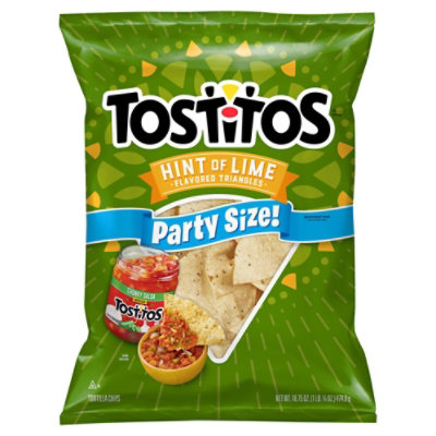 Tostitos Tortilla Chips Restaurant Style Hint Of Lime - 16.75 OZ - Image 3