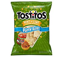 Tostitos Tortilla Chips Restaurant Style Hint Of Lime - 16.75 OZ