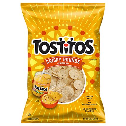 Tostitos Tortilla Chips White Corn 12 Ounce - 12 OZ - Image 1