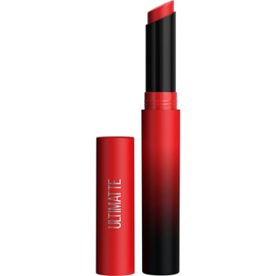 Maybelline Color Sensational Ultimatte Slim Lipstick Makeup More Ruby - 0.06 Oz - Image 1