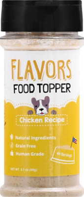 FLAVORS Food Topper For Dogs Chicken Recipe - 3.1 Oz - Image 2