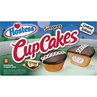 Hostess Smores Flavored Cup Cakes 8 Count - 12.7 Oz - Image 1