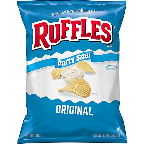 Ruffles Potato Chips Original - 13 OZ
