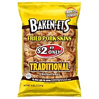 Baken-ets Traditional Fried Pork Skins - 4 Oz - Image 2