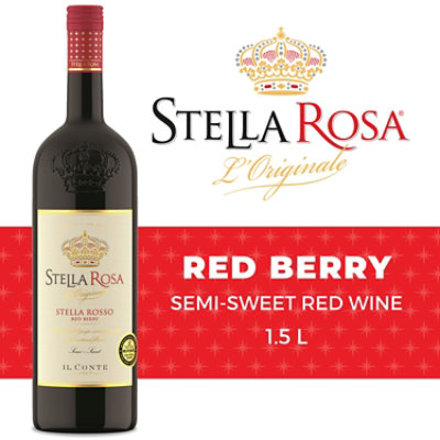 Stella Rosa Stella Rosso Red Italian Wine - 1.5 Liter - Image 1