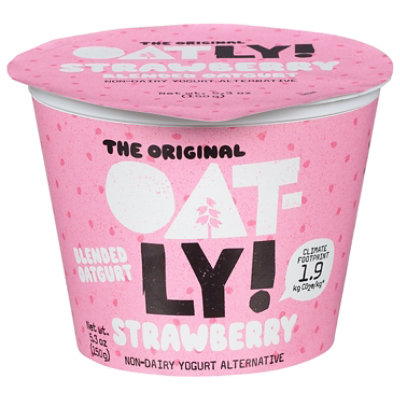 Oatly Oatgurt Strawberry On Bottom - 5.3 OZ - Image 1
