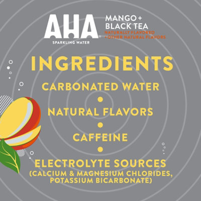 Aha Mango Black Tea Can - 16 FZ - Image 5