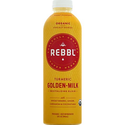 Rebbl Turmeric Golden Milk Organic - 32 FZ - Image 2