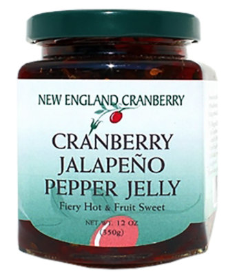 NEW ENGLAND CRANBERRY Hot Pepper Jelly, 12 OZ