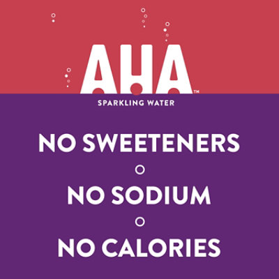 Aha Raspberry Acai Can - 16 FZ - Image 2