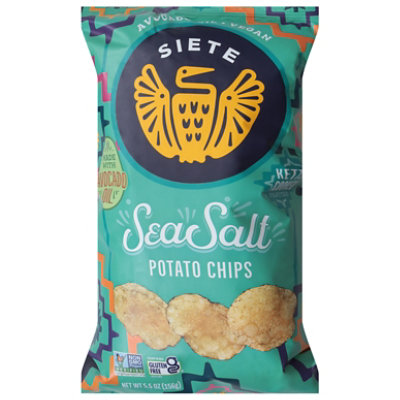 Siete Grain Free Sea Salt Potato Chips - 5.5 Oz