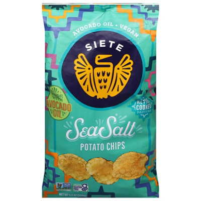 Siete Grain Free Sea Salt Potato Chips - 5.5 Oz - Image 3