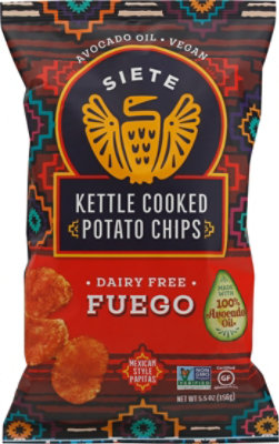 Siete Grain Free Fuego Potato Chips - 5.5 Oz - Image 2