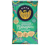 Siete Grain Free Sea Salt & Vinegar Potato Chips - 5.5 Oz