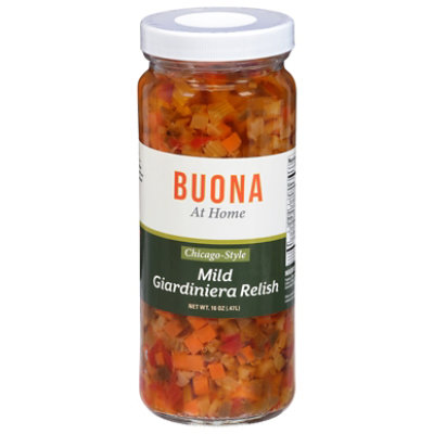 Buona Mild Giardiniera Relish - 16 Oz - Image 3