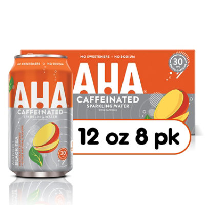 Aha Mango Black Tea Cans - 96 FZ