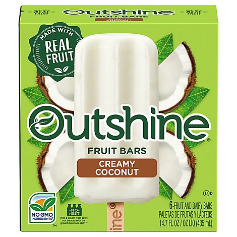 Outshine Creamy Coconut Container - 14.7 FZ