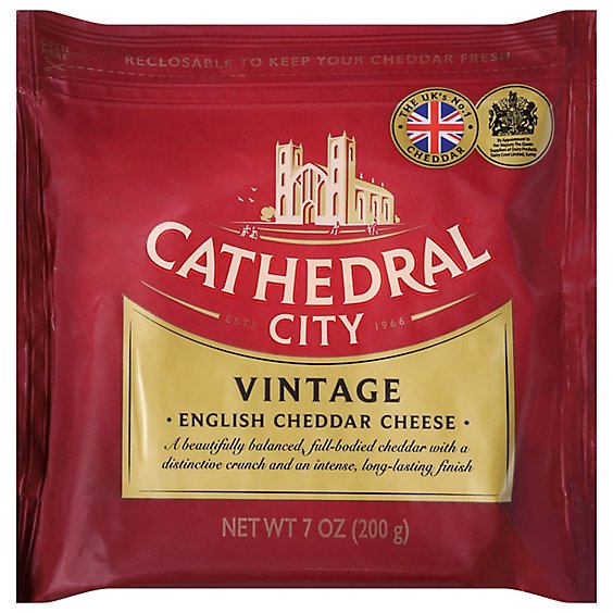 Cathedral City Vintage White Cheddar Cheese - 7 OZ